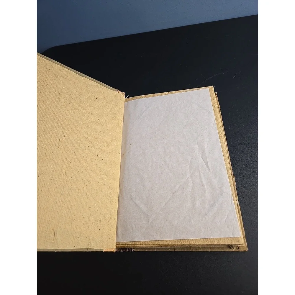 Boho Handmade Tree Bark Leaf Cover Blank Journal Scrapbook Photo‎ Twine Bound 9